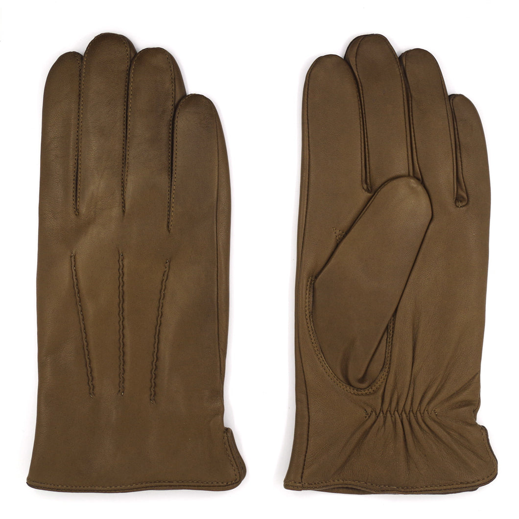 DEICHMANN - HERRE - KLASSISK MODEL - KHAKI LAMMESKIND M/CASHMERE Kr. 699,00