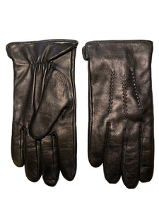 HERRE - NEW CLASSIC - Sort lam foret med ægte Kaninpels TILBUD kr. 899,00