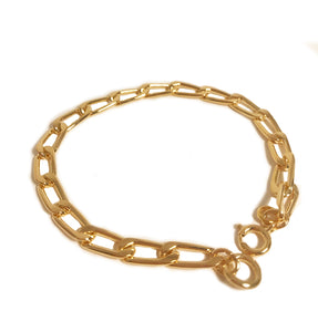 CHAIN 18K GOLDPLATED BRACELET !