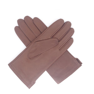 Ladies Glove - Unlined Lambskin - Saddle